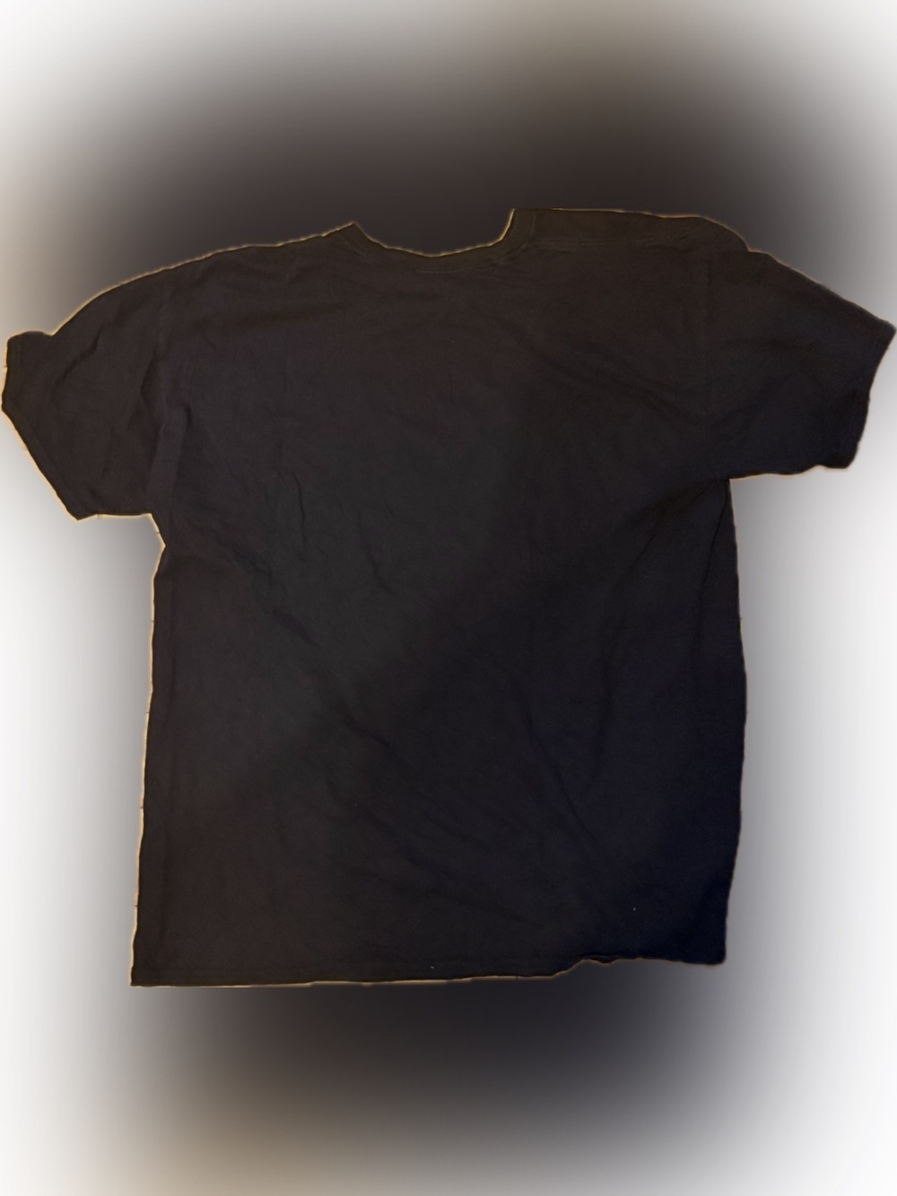 Vintage Warner Bros. Looney Tunes Black Tee with Yellow Logo XL - Picture 2 of 3